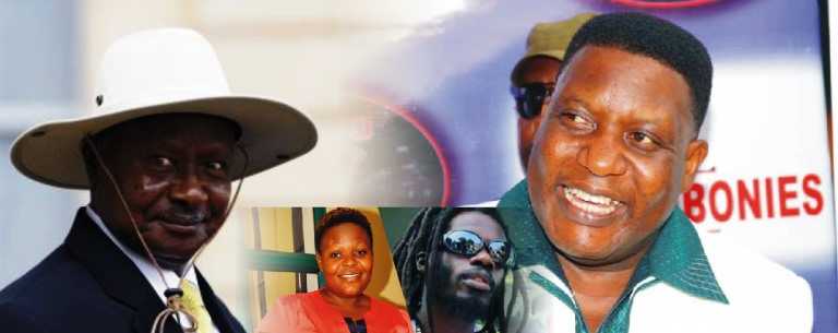 Bbosa, Museveni, BUchaman and Kusasira